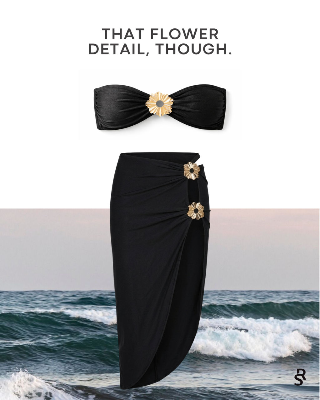 BLACK GREECE MAXI SKIRT